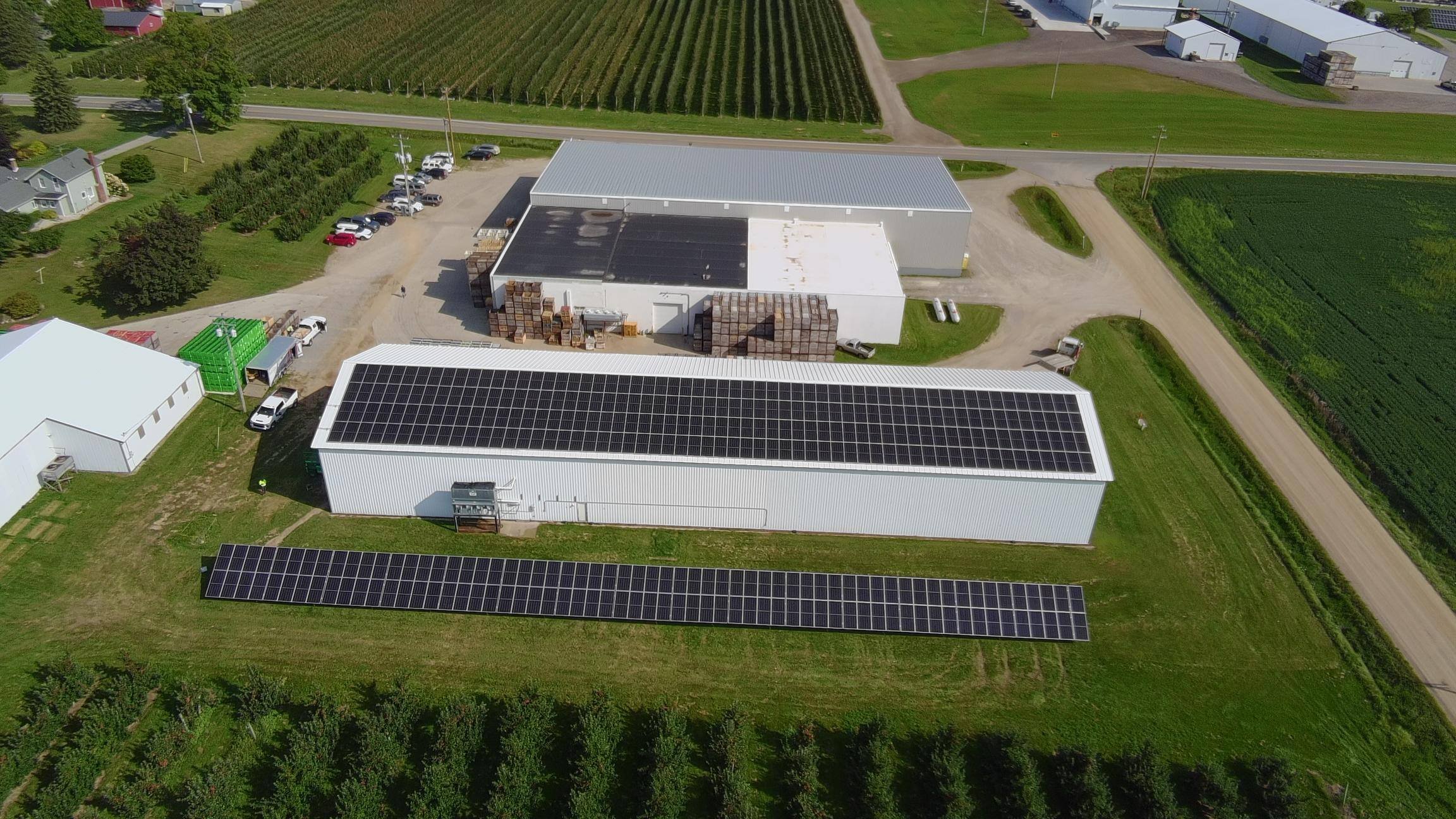 Agricultural solar in Conklin, MI